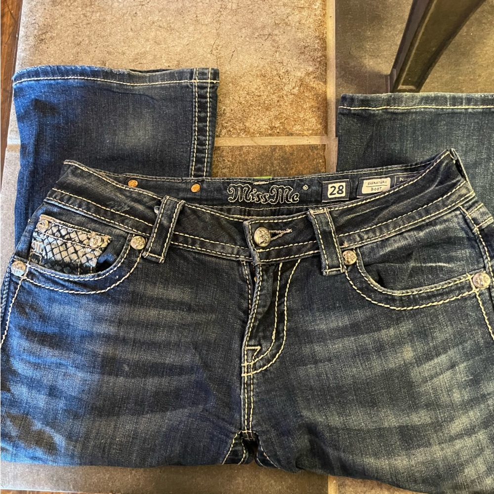 Miss Me Indigo Denim Jeans
